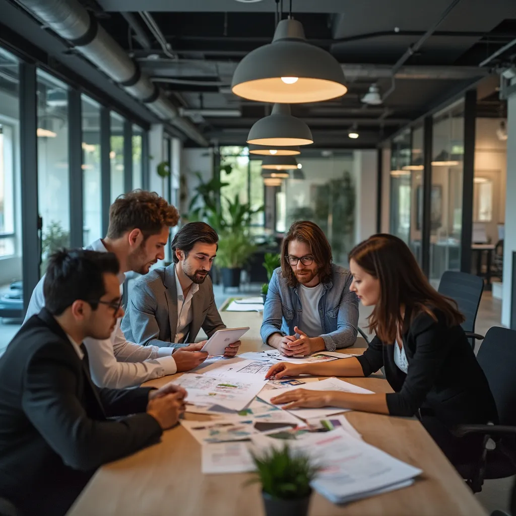 Equipo discutiendo estrategias financieras en Argentina